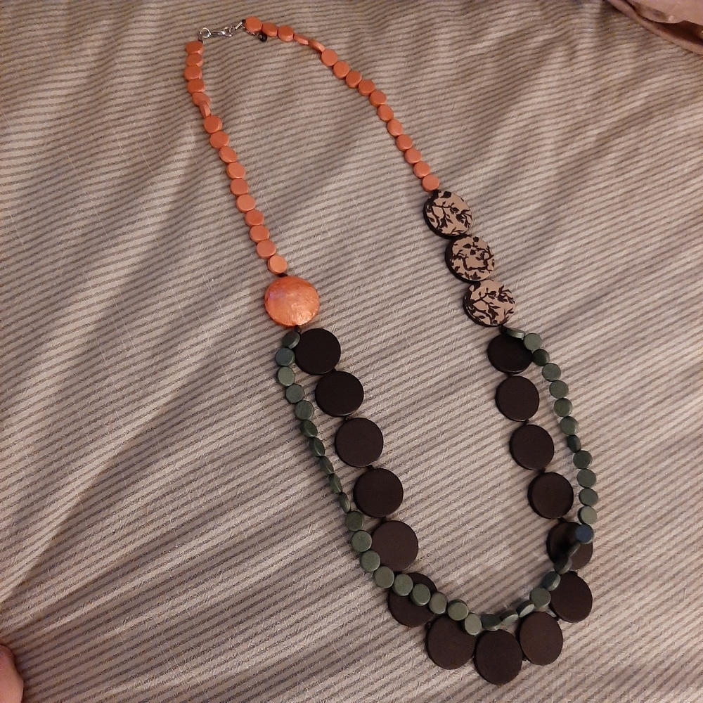 Handmade Wooden Necklace